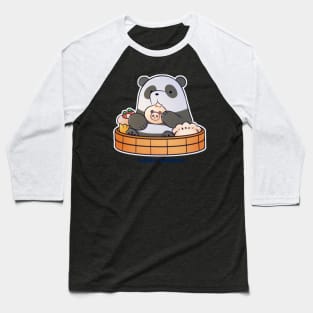 Panda Bear Dim Sum Baseball T-Shirt